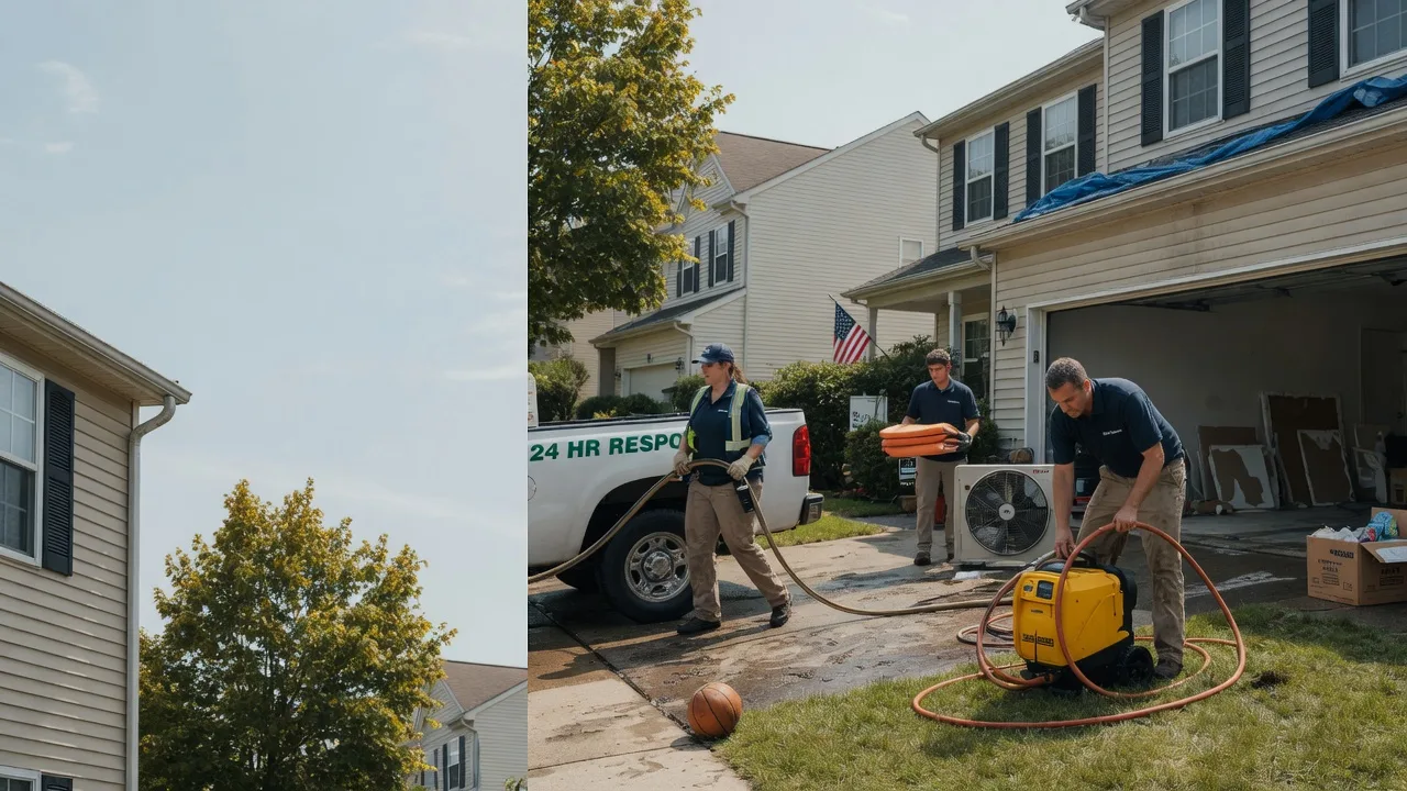 Emergency Water Damage Restoration in Barrackville, WV near me